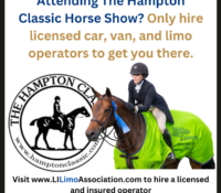 Hire Licensed if you’re heading to the Hampton Classic Horse Show this week